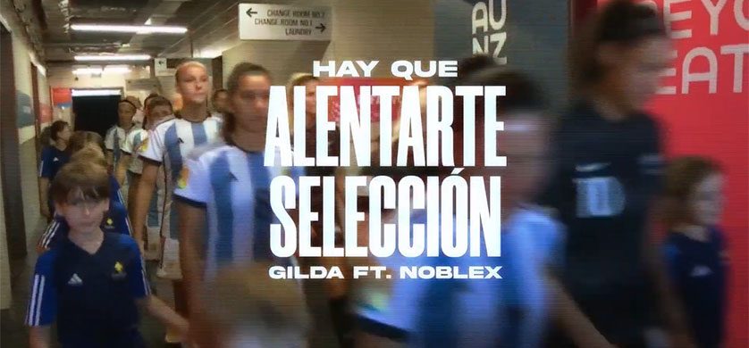 “Hay que alentarte Selección”, el nuevo comercial de Noblex con la voz de Gilda creada con IA