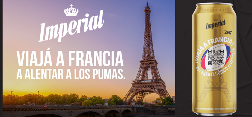 Imperial lanza lata edición limitada y te lleva a Francia a ver a Los Pumas