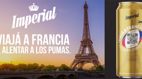 Imperial lanza lata edición limitada y te lleva a Francia a ver a Los Pumas