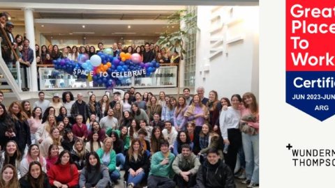 Wunderman Thompson Argentina celebró su certificación como Great Place to Work