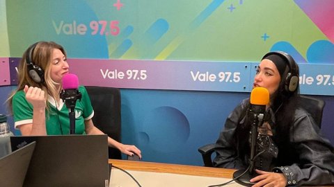 María Becerra en Vale 97.5: "La idea es hacer un estadio antes de fin de año"