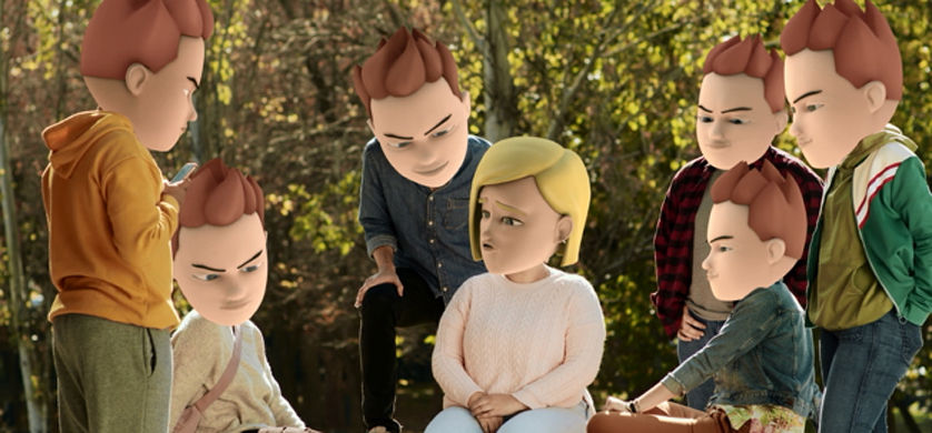 "El silencio se siente hate", la nueva campaña de Liebre para UNICEF y Telefe