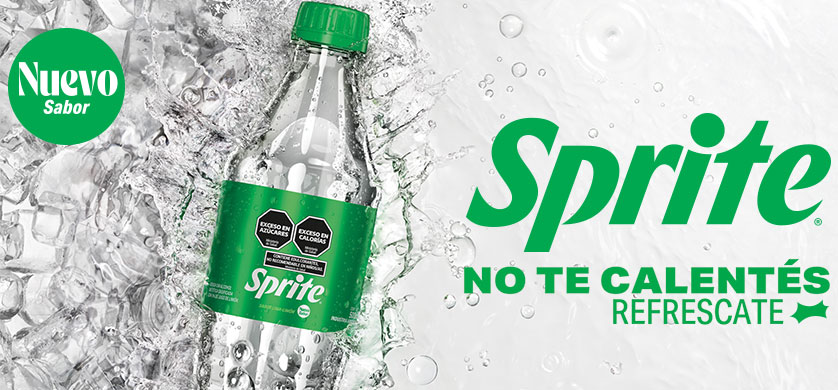Sprite presenta su nueva receta con una campaña