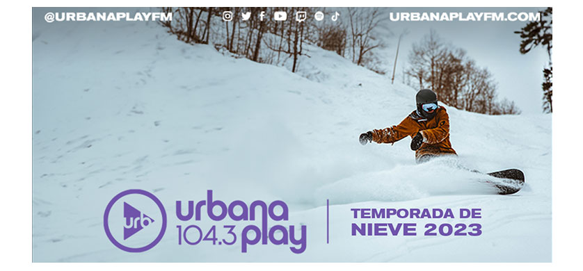 Urbana Play estará en la nieve durante el invierno 2023
