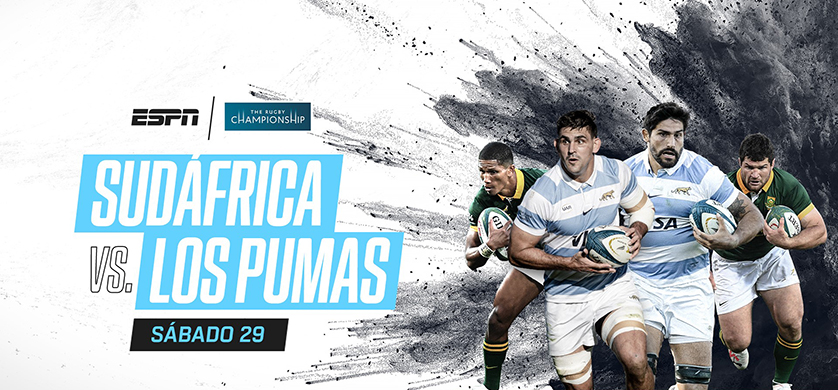 Los Pumas visitan a Sudáfrica, en el cierre del Rugby Championship 2023 por STAR+