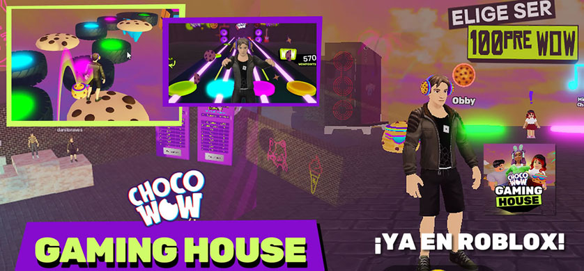 Kids Corp desarrolla ChocoWOW Gaming House en Roblox