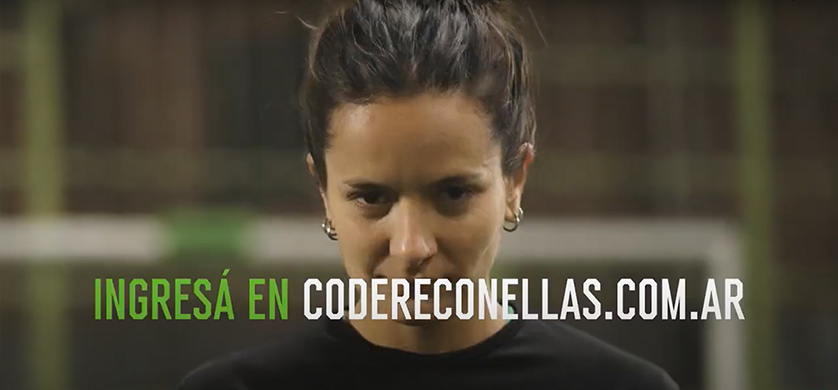 Nueva campaña de Codere, por más mujeres en las canchas este Mundial