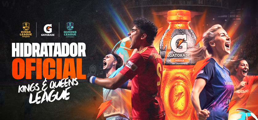 Gatorade se une al torneo más innovador del fútbol global
