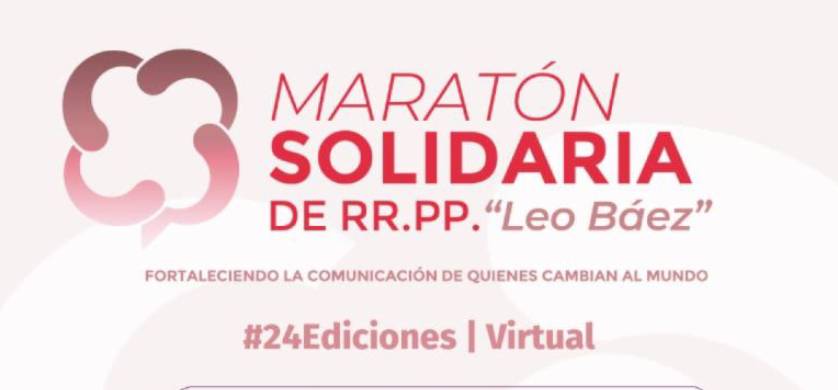 El Consejo Profesional de Relaciones Públicas "larga" una nueva edición de la Maratón Solidaria