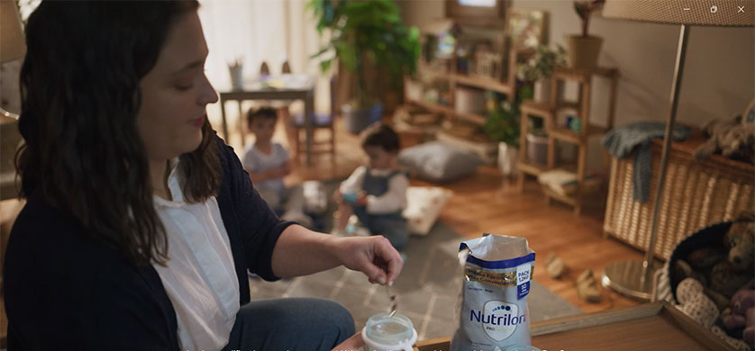 “Cada Nutrilon4 cuenta una historia”,  la nueva campaña de la marca, de la mano de Don