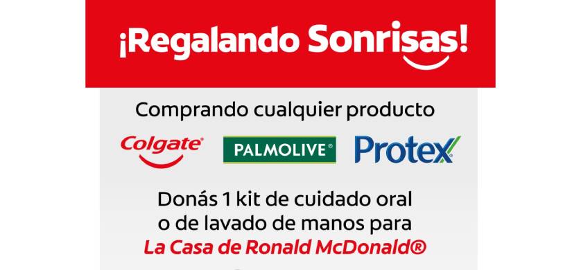 Colgate, la Casa Ronald y GDN Argentina fortalecen la campaña “Regalando sonrisas”