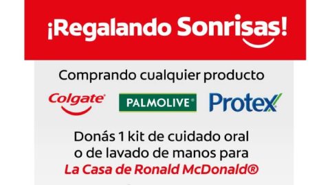 Colgate, la Casa Ronald y GDN Argentina fortalecen la campaña “Regalando sonrisas”