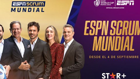 Todo el Mundial de Rugby 2023 se vive en STAR+