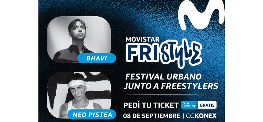 Llega una nueva edición del Movistar Freestyle con Bhavi y NEO Pistea