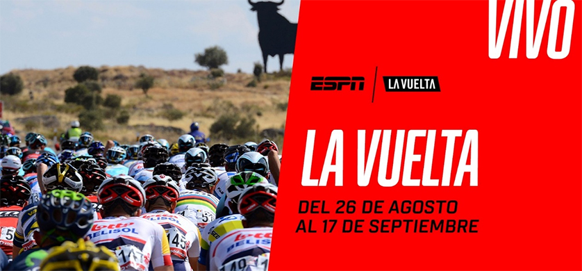 La vuelta de España por ESPN & STAR+
