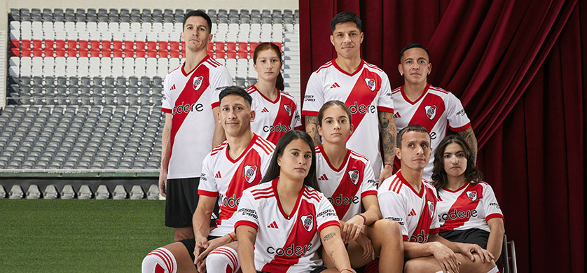 adidas y River Plate presentan la nueva camiseta titular del Millonario