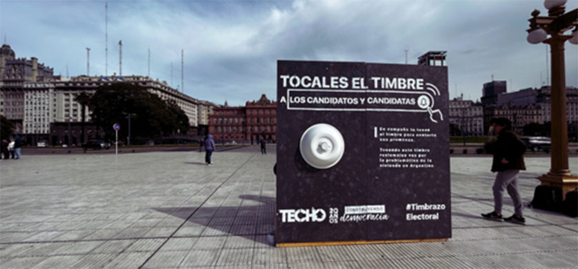 TECHO y VMLY&R Argentina crearon la campaña: “Timbrazo Electoral”
