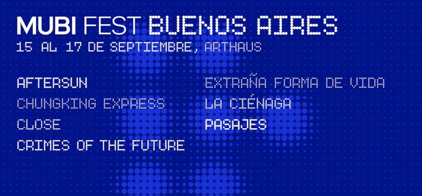 Mubi Fest Buenos Aires tendrá su primera edición en septiembre