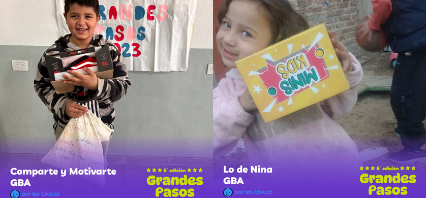ONG “Por los Chicos” celebra el éxito de la 6ta edición de “Grandes Pasos”