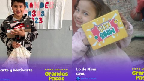 ONG “Por los Chicos” celebra el éxito de la 6ta edición de “Grandes Pasos”