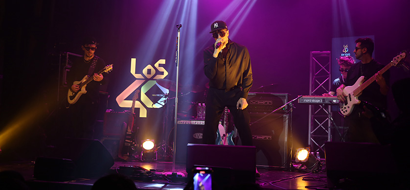 Dante Spinetta protagonizó una nueva edición de LOS40 en Vivo