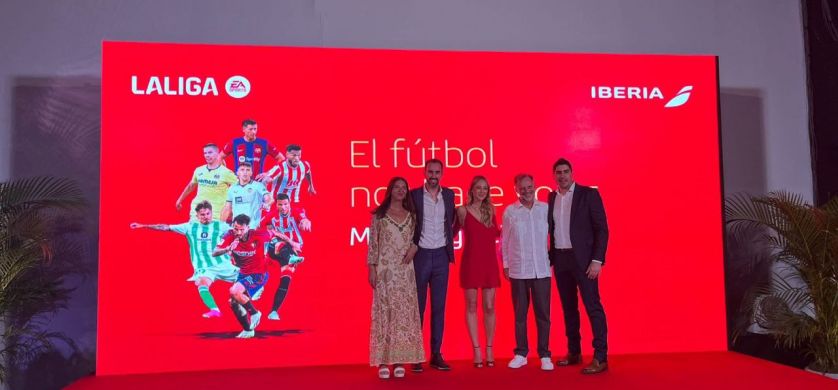 Iberia y LaLiga presentan en México su patrocinio para América Latina