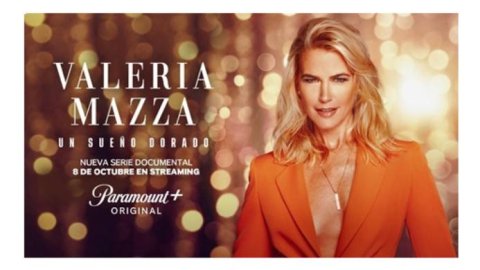 Paramount presentó el trailer de la nueva serie “Valeria Mazza, un sueño dorado”