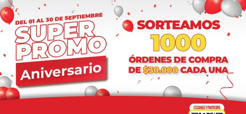 Dia cumple años y sortea $30 millones en órdenes de compra