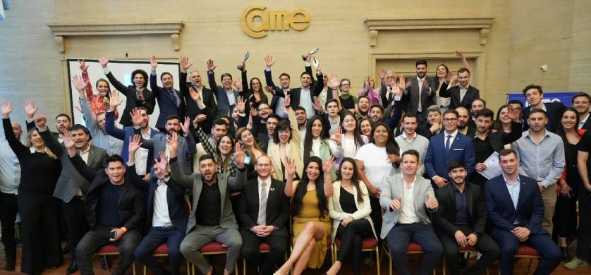 Un emprendedor rionegrino ganó el Premio Joven Empresario Argentino 2023 que entrega CAME