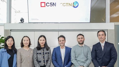 C5N recibió la visita de representantes de CGTN y CGTN Español