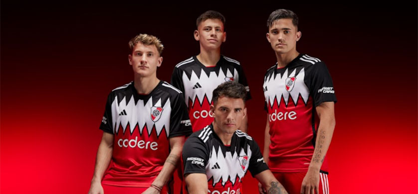 Adidas lanza la nueva camiseta alternativa de River Plate