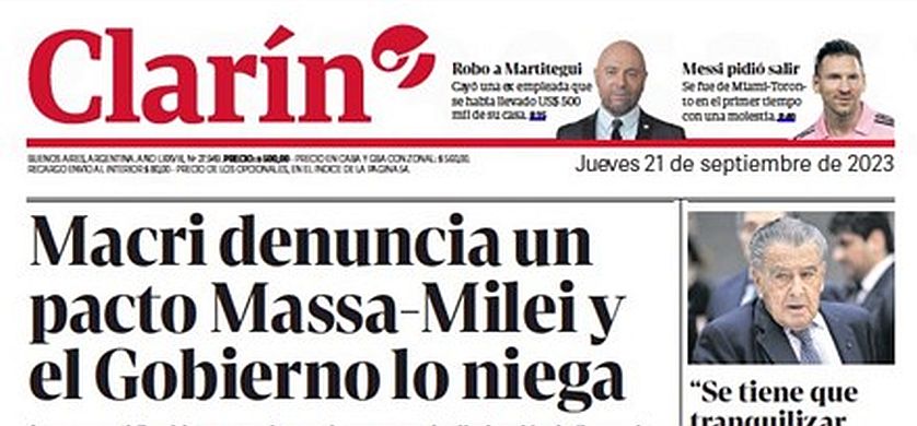 El Diario Clarín presentó su nuevo rediseño en la edición impresa