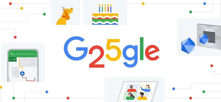 Google celebra sus 25 años: “Un cuarto de siglo de cambio”