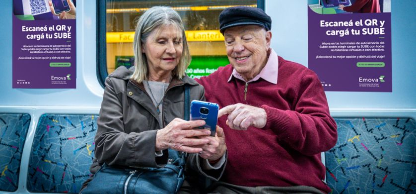 “Pago con QR en el Subte”, la nueva campaña de Emova