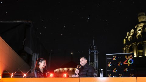 Luciano Pereyra brilló en el Estudio Abierto LOS40