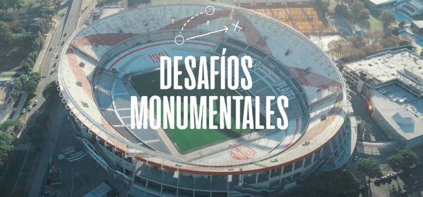 “Desafíos Monumentales”, la campaña de Codere Online con los jugadores de River