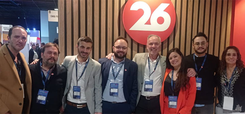 Grupo Canal 26 presente en las Jornadas Internacionales 2023