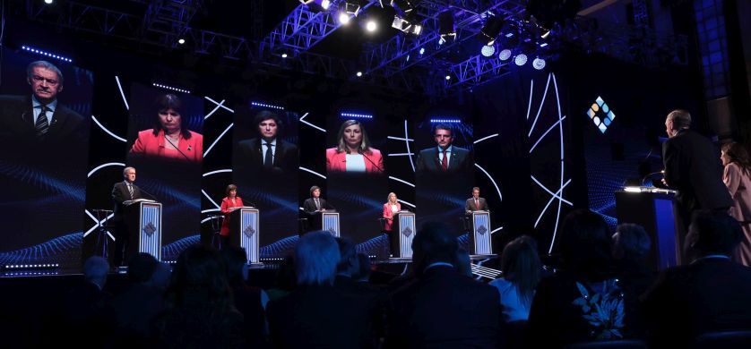 Cómo fue el rating de segundo debate presidencial en la UBA
