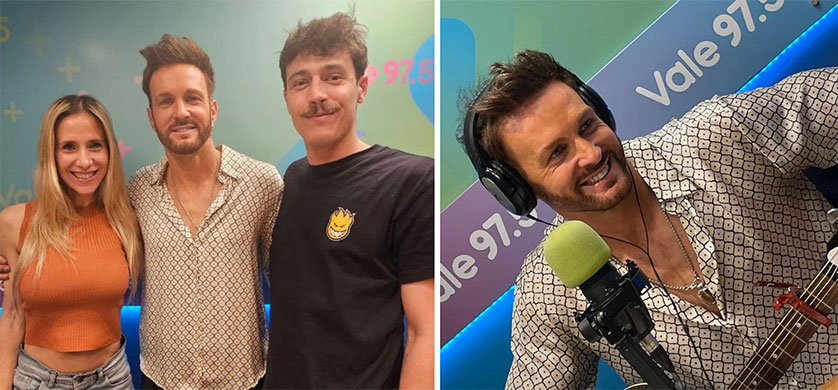Axel visitó Vale 97.5

