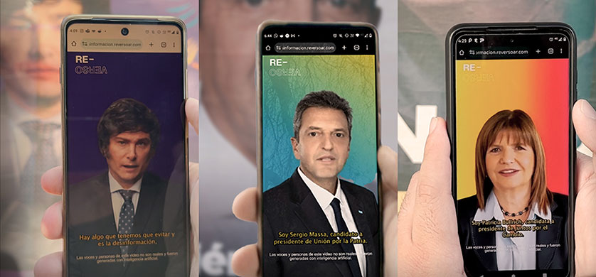 Reverso y BBDO Argentina se unen en una nueva campaña para “hacer hablar” a Bullrich, Massa y Milei