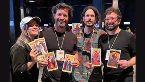 El equipo de Lanzallamas en la Media Party