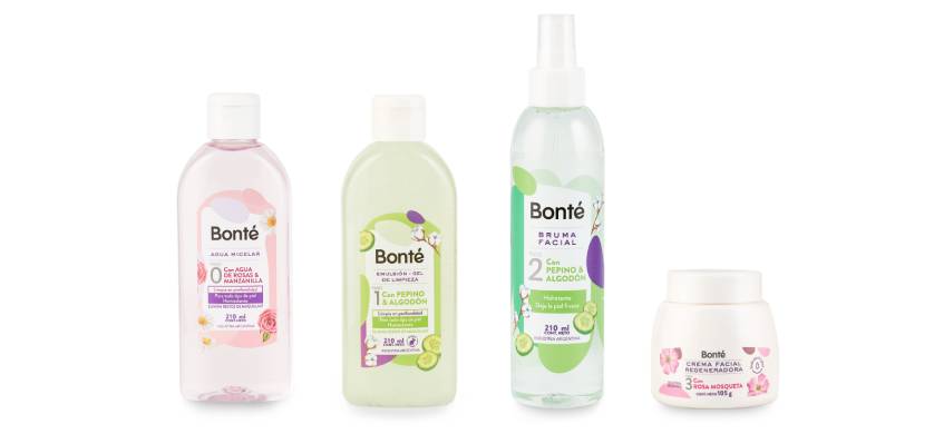 Dia renueva su línea de belleza y cuidado personal Bonté