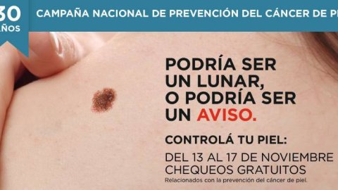 Nueva campaña nacional de prevención contra el cáncer de Piel