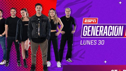 Se prende Generación F, una triple propuesta por ESPN, STAR+ y ESPN Fans en YouTube