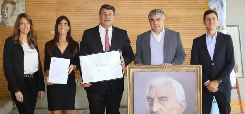 La Legislatura distinguió a Diario Los Andes por su 140° aniversario