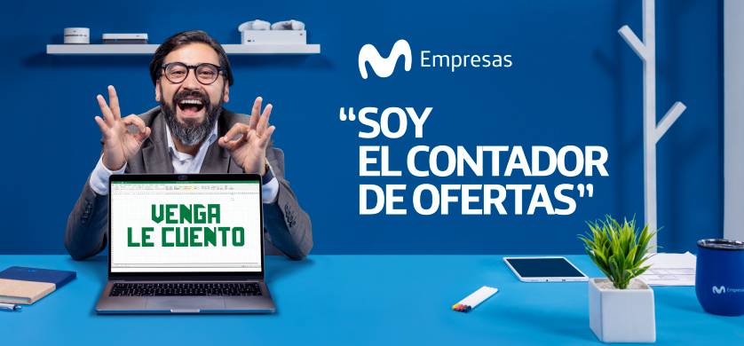 “El Contador de Ofertas”, la nueva campaña de Movistar Empresas y VMLY&R Colombia