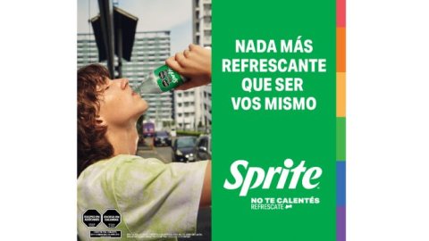 Sprite participará de la Marcha del Orgullo