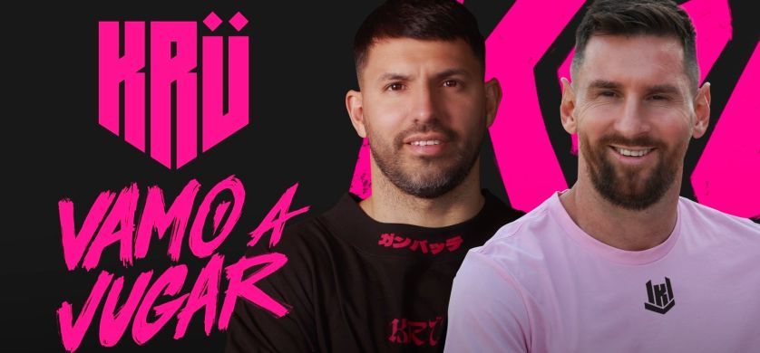 Lionel Messi es el nuevo socio del Kun Agüero en Krü Esports