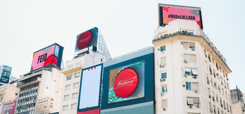 Budweiser se sumó al lanzamiento del lineup de Lollapalooza Argentina 2024