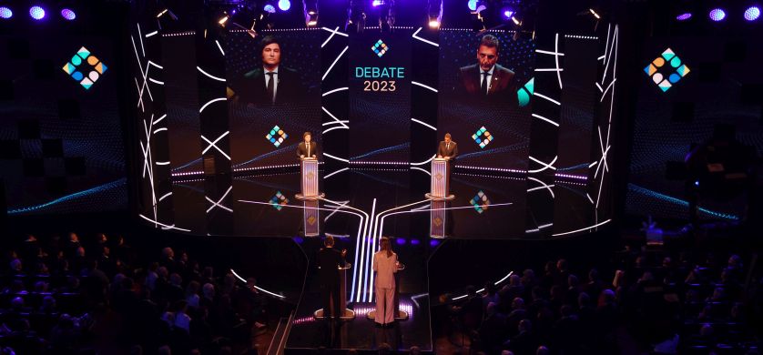 Rating: el tercer debate presidencial tuvo picos de casi 40 puntos